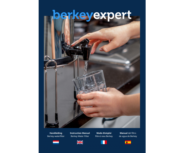 Mode d'emploi filtre à eau Berkey main product photo